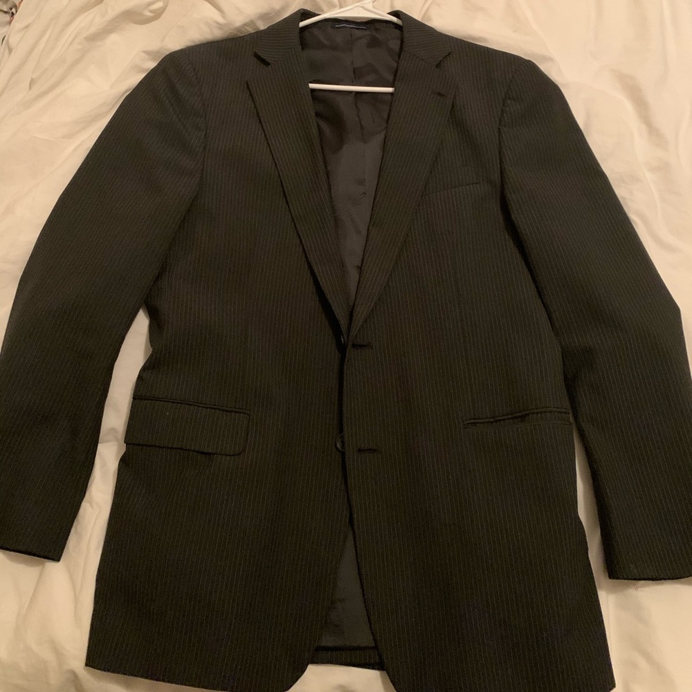 Men’s 42R/M Charcoal Pinstripe Blazer